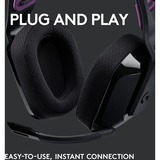 Logitech G535 Wireless over-ear gaming headset Zwart, Pc en PlayStation 4, PlayStation 5