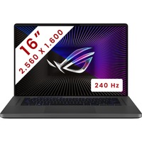 ASUS ROG Zephyrus G16 (GU603VI-N4015W) 16" gaming laptop Grijs | Core i9-13900H | RTX 4070 | 16 GB | 1 TB SSD | 240 Hz