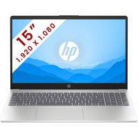HP 15 (fd0019nb) 15.6" laptop Zilver | Core i7-1355U | Iris Xe Graphics | 16 GB | 512 GB SSD