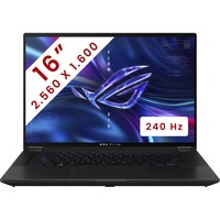 ASUS ROG Flow X16 (GV601VI-NL016W) 16" 2-in-1 gaming laptop Zwart | Core i9-13900H | RTX 4070 | 32 GB | 1 TB SSD | 240 Hz