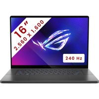 ASUS ROG Zephyrus G16 (GU605MI-QR038W) 16" gaming laptop Grijs | Core Ultra 7 155H | RTX 4070 | 16 GB | 1 TB SSD | 240 Hz