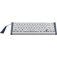 Ducky DKYOTD2024 Year of the Dragon Limited Edition, toetsenbord Wit/blauw, US lay-out, Cherry MX2A Purple, 65%, RGB leds, PBT + PC keycaps