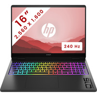 HP OMEN MAX (16-ak0007nb) 16" gaming laptop Zwart | Ryzen AI 9 HX 375 | RTX 5080 | 24 GB | 1 TB SSD | 240 Hz
